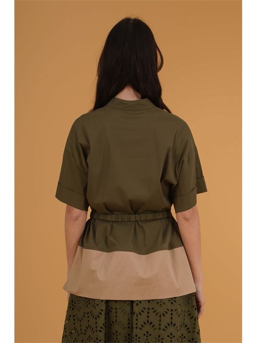 Casacca in cotone Clips | G302C535VERDE MILITARE